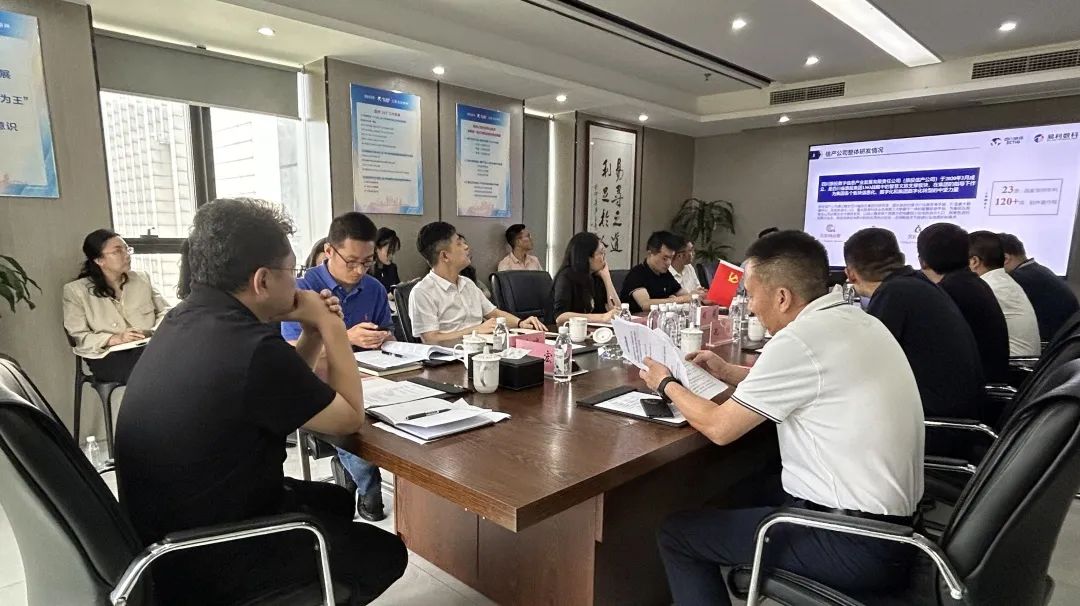 省js6666zs金沙集团向导赴易利数科召开谋划督导调研会