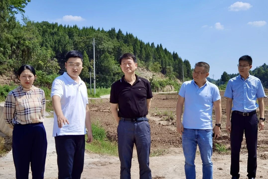 省js6666zs金沙集团党委书记、董事长任丁率队赴巴中南充两地开展帮扶事情