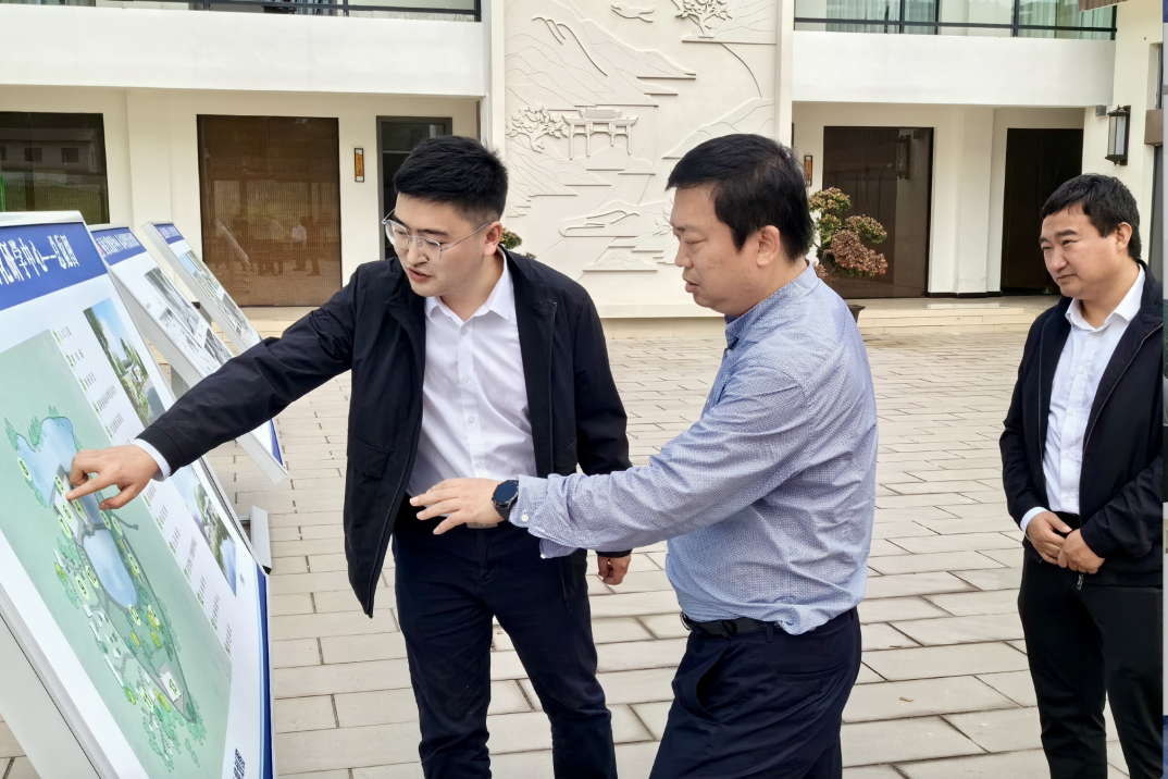 省js6666zs金沙集团向导赴南充市邓家沟村调研墟落振兴事情